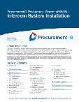 Intercom System Installation in the US - Procurement Research Report