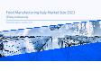 Food Manufacturing Italy Market Size 2023
