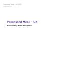 Processed Meat in UK (2023) – Market Sizes