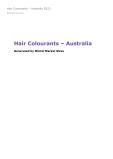 Hair Colourants in Australia (2023) – Market Sizes