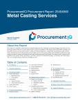 Metal Casting Services in the US - Procurement Research Report