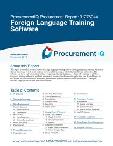 Foreign Language Training Software in the US - Procurement Research Report