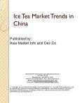 Ice Tea Market Trends in China
