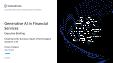 Generative Artificial Intelligence (AI) in Financial Services - Thematic Intelligence (Executive Briefing)