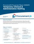 Temporary Clerical & Administrative Staffing in the US - Procurement Research Report