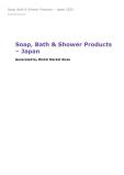 Soap, Bath & Shower Products in Japan (2023) – Market Sizes