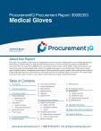 Medical Gloves in the US - Procurement Research Report