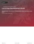 Lock & Hinge Manufacturing in the UK - Industry Market Research Report