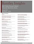 US Electronics Retail: Comprehensive Projection & Pandemic Impact - 2023