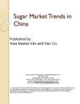 Sugar Market Trends in China