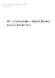Hair Colourants in South Korea (2023) – Market Sizes