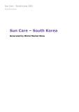 Sun Care in South Korea (2023) – Market Sizes