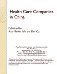 Health Care Companies in China