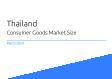 Consumer Goods Thailand Market Size 2023