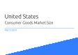 Consumer Goods United States Market Size 2023