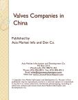 Valves Companies in China