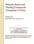Phenolic Resins and Molding Compounds Companies in China