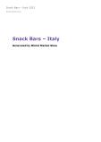 Snack Bars in Italy (2023) – Market Sizes