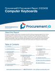 Computer Keyboards in the US - Procurement Research Report