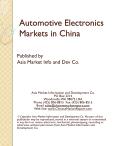 Automotive Electronics Markets in China