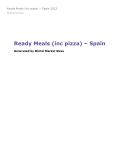 Ready Meals (inc pizza) in Spain (2022) – Market Sizes