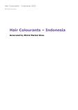 Hair Colourants in Indonesia (2021) – Market Sizes