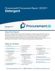 Detergent in the US - Procurement Research Report