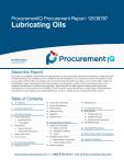 Lubricating Oils in the US - Procurement Research Report
