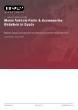 Motor Vehicle Parts & Accessories Retailers in Spain - Industry Market Research Report