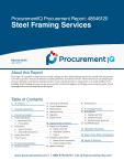Steel Framing Services in the US - Procurement Research Report