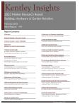 Building, Hardware & Garden Retailers - 2023 U.S. Market Research Report with Updated Recession Risk & COVID-19 Forecasts