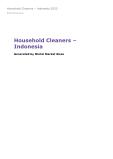 Household Cleaners in Indonesia (2020) – Market Sizes