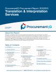 Translation & Interpretation Services in the US - Procurement Research Report