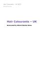 Hair Colourants in UK (2022) – Market Sizes