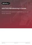 Canadian Automotive Component Production: Market Study