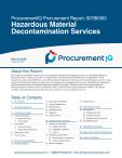 Hazardous Material Decontamination Services in the US - Procurement Research Report