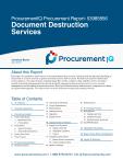 Document Destruction Services in the US - Procurement Research Report