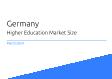 Higher Education Germany Market Size 2023