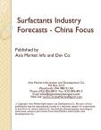 Surfactants Industry Forecasts - China Focus