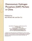 Diammonium Hydrogen Phosphate (DAP) Markets in China