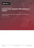 Irish Wholesale Market: Overview on Construction Material Distribution