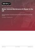 Motor Vehicle Maintenance & Repair in the UK - Industry Market Research Report