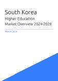 South Korea Higher Education Market Overview