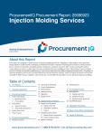 Injection Molding Services in the US - Procurement Research Report