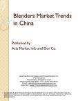 Blenders Market Trends in China