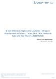 B-Cell Chronic Lymphocytic Leukemia Drugs in Development by Stages, Target, MoA, RoA, Molecule Type and Key Players, 2022 Update