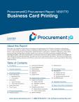 Business Card Printing in the US - Procurement Research Report