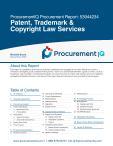 Patent, Trademark & Copyright Law Services in the US - Procurement Research Report