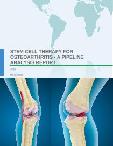 Osteoarthritis Treatment: An Examination of Stem Cell Therapeutic Pipelines