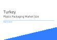 Plastic Packaging Turkey Market Size 2023